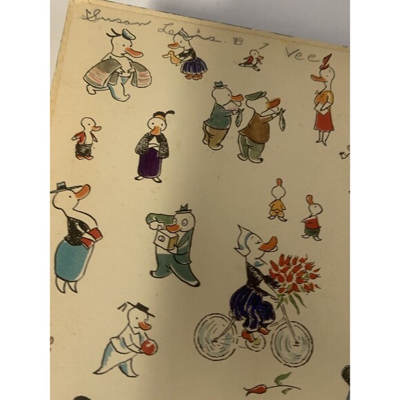 Oscar Fabres / Kwik and Kwak 1st Edition 1942 WW2 Nazi Duck - Picture 6 of 12